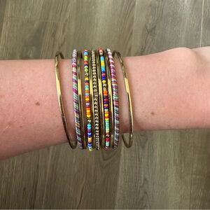 Aldo Gold Bangle Bracelets